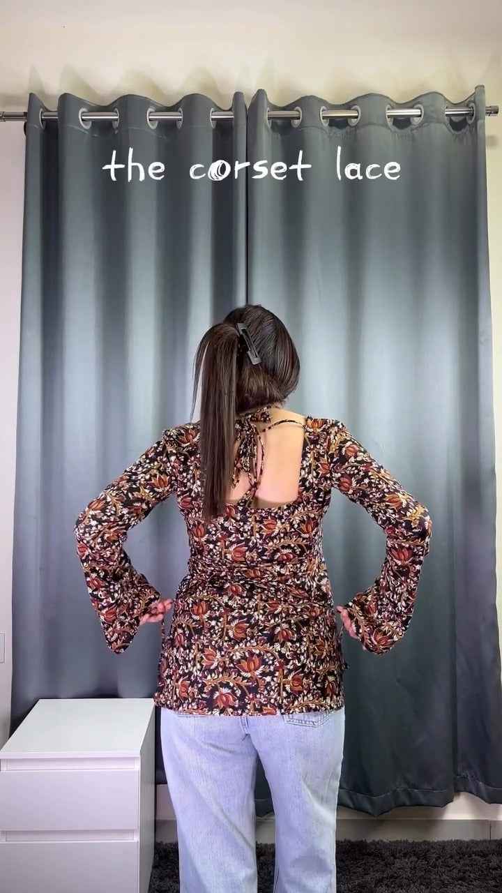 floral printed top or tunic