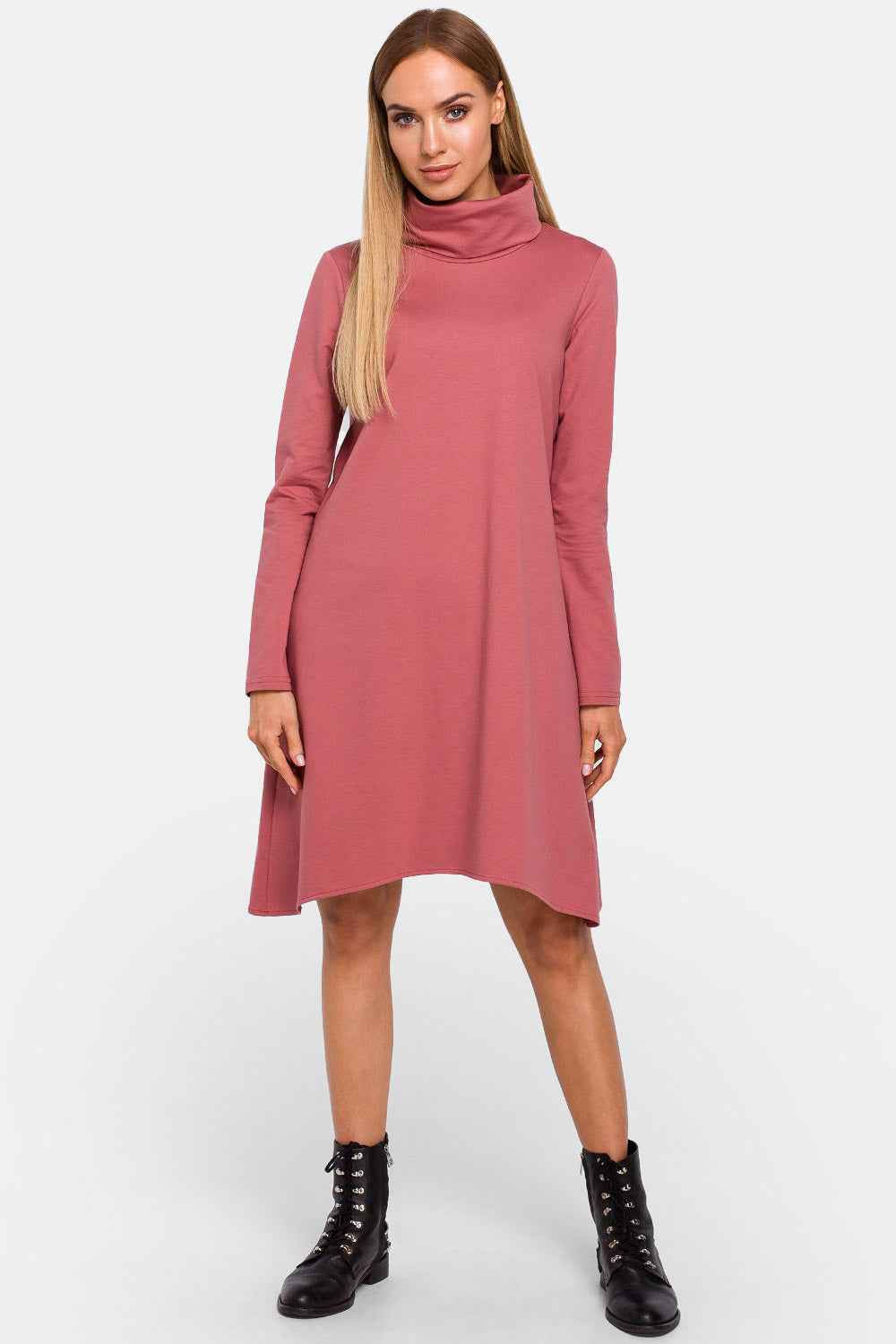 Turtle neck dress