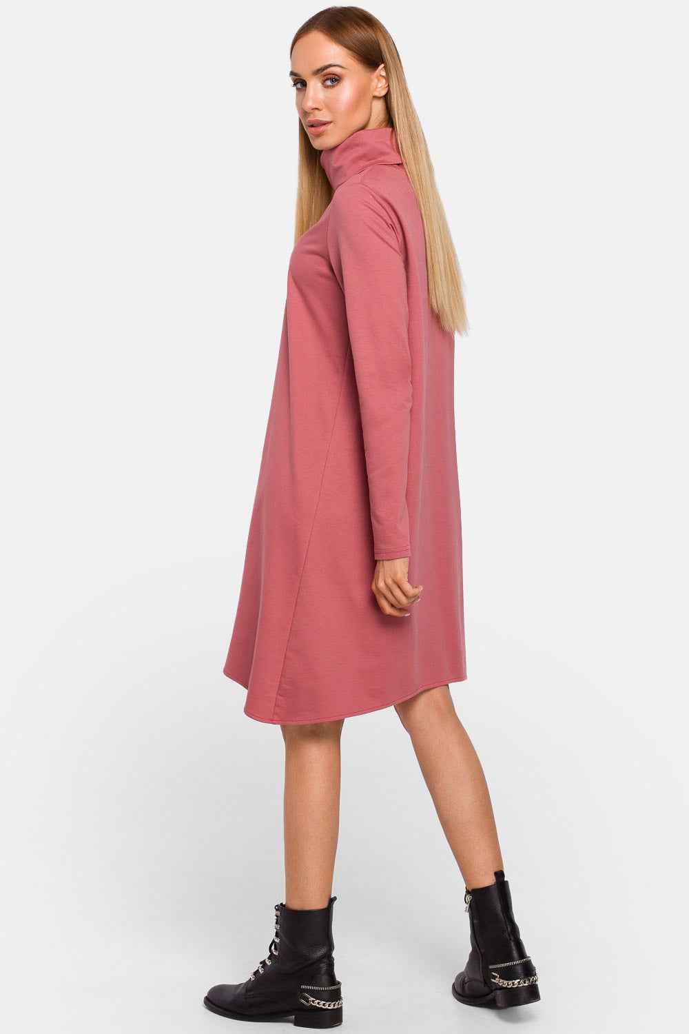 Turtle neck dress