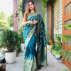 Pure Silk and Pure Zari Weaving Jacquard Saree by saree vale